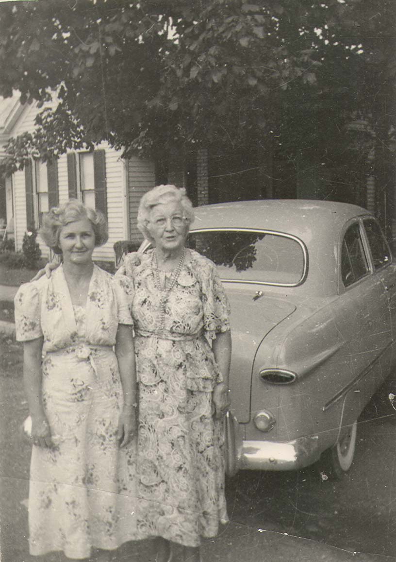 Mother Cook and daughter - late 1940's